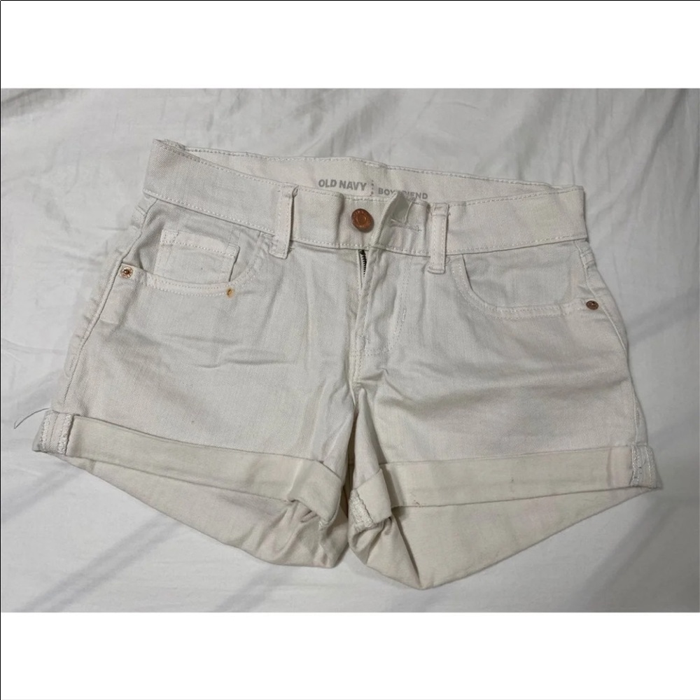 white shorts